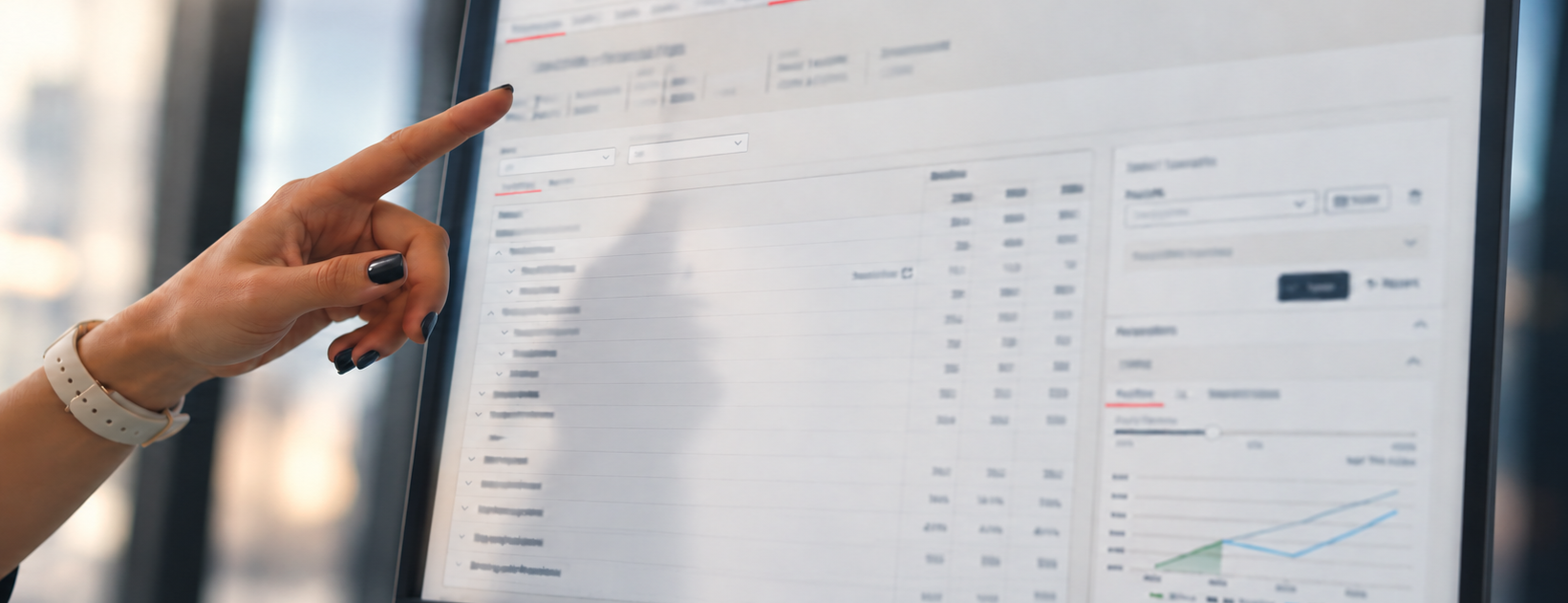 Financial scenario analysis with contextual AI assistance